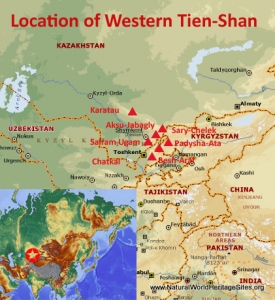 Western Tien Shan Natural World Heritage Sites