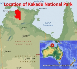 Kakadu National Park Map Kakadu National Park | Natural World Heritage Sites